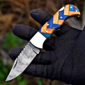 Damascus Steel Viking Knifw, Custom Hand Forged Viking Knifw For Gift, Steel Folding Fix Blade Survival Tool For Camper, Knifw.