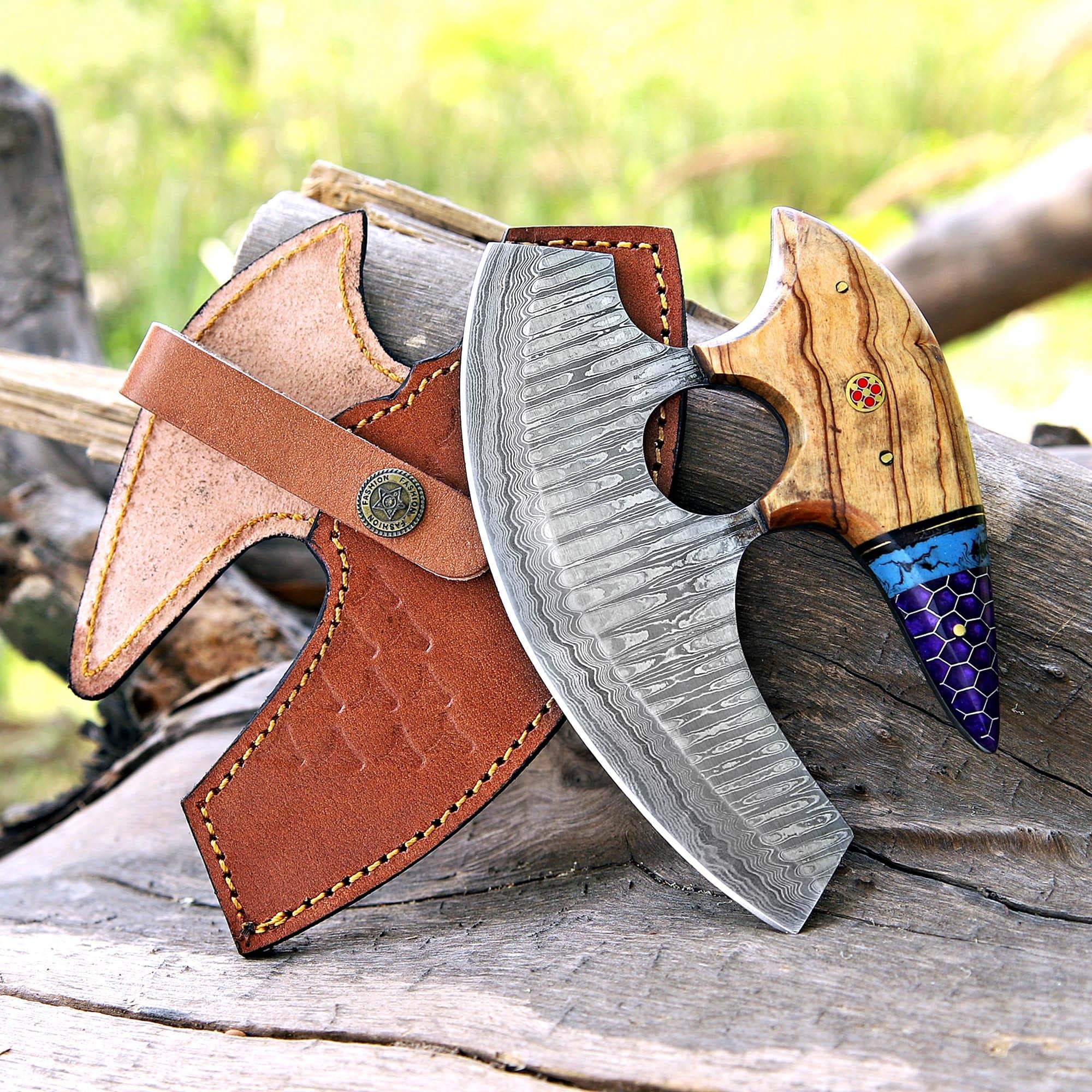 Damascus Steel Viking Knifw, Custom Hand Forged Viking Knifw For Gift, Steel Folding Fix Blade Survival Tool For Camper, Knifw.